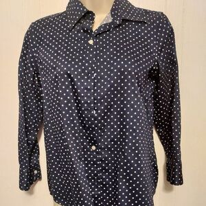 Chaps Classic   S/P/CH 100% cotton VGC like new 18 inch arm pit to pit  23 inch